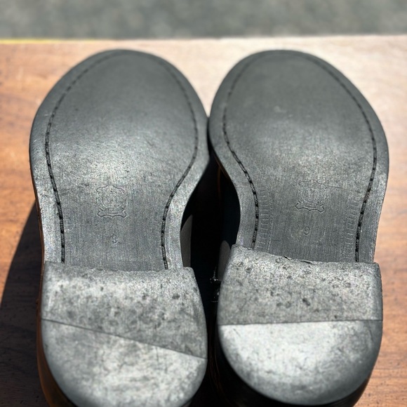 MENS ASTON GREY TWO TONE SHOES - Picture 5 of 5